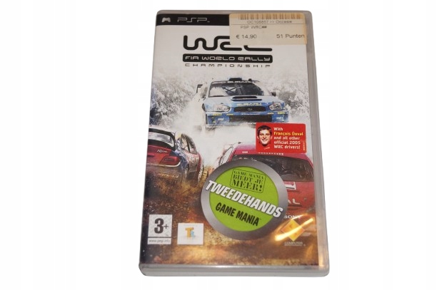 WRC: FIA World Rally Championship PlayStation Portable (PSP) pudełkowa