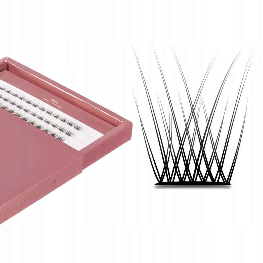 MANYBEAUTY Master Box VLashes Intense kępki B