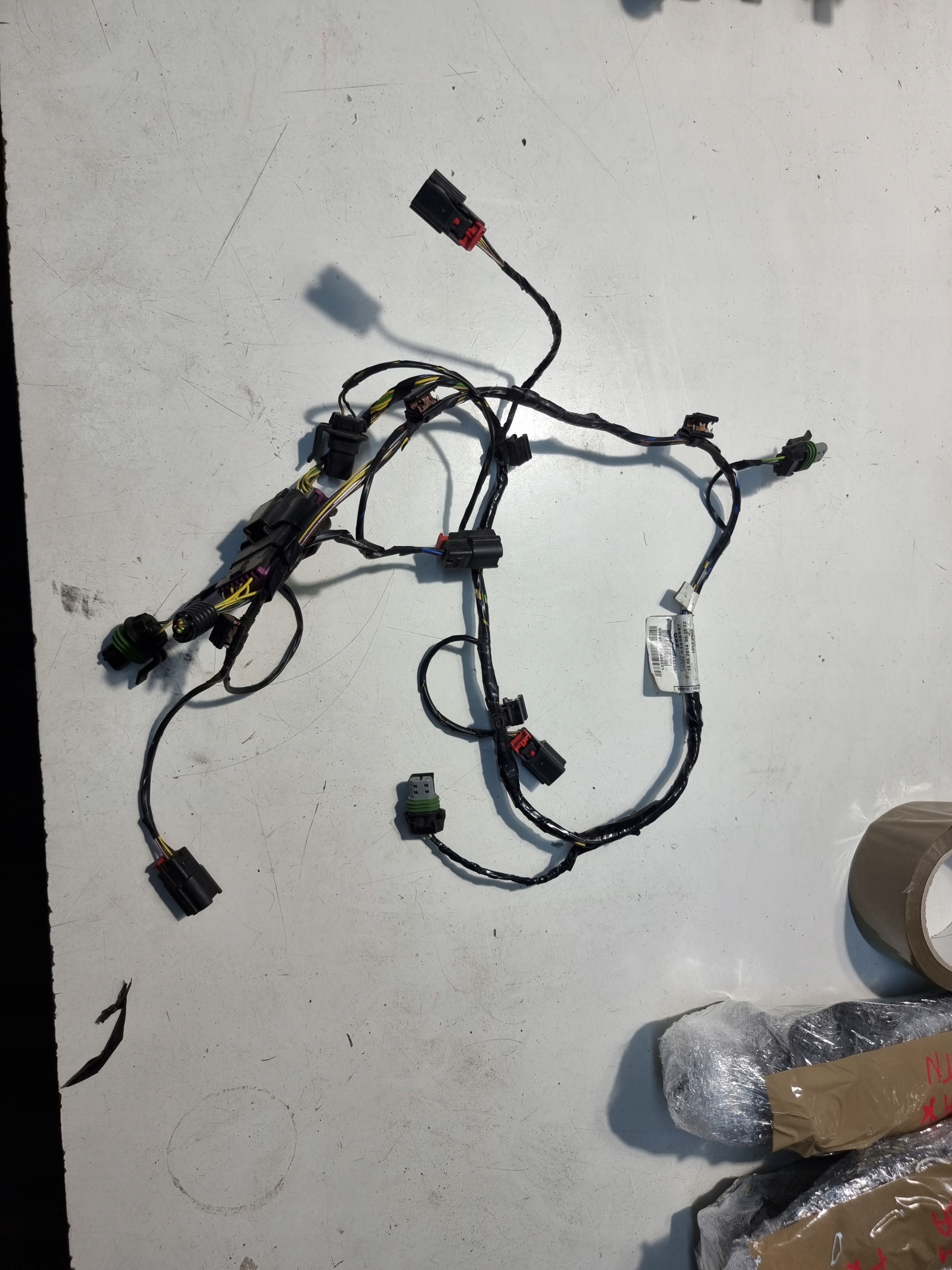 13356887 - OPEL ADAM ЖГУТ ПРОВОДОВ БАМПЕРА ЗАДНИЙ PDC