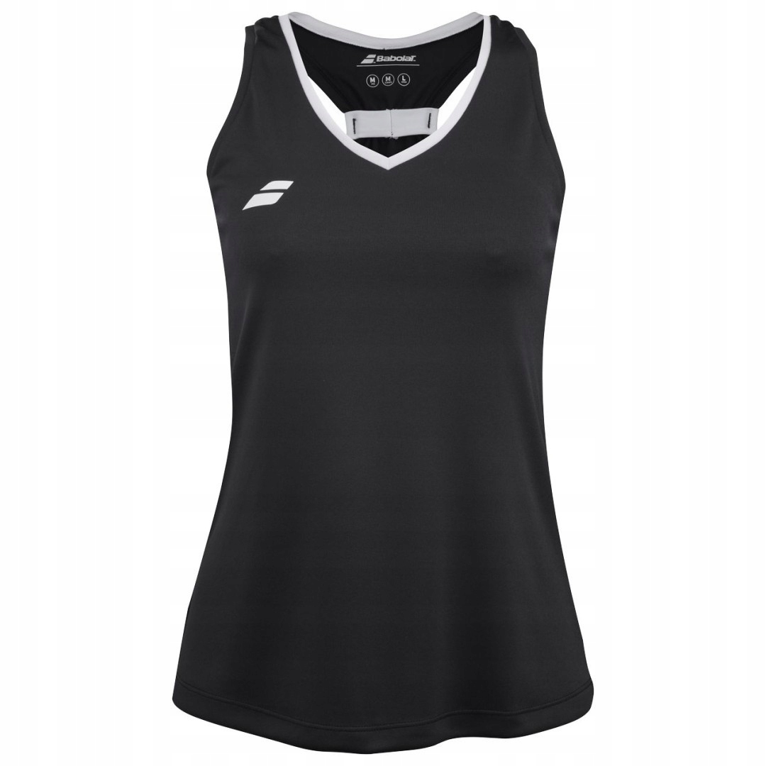 Koszulka damska Babolat Play Tank Top Women black/black M