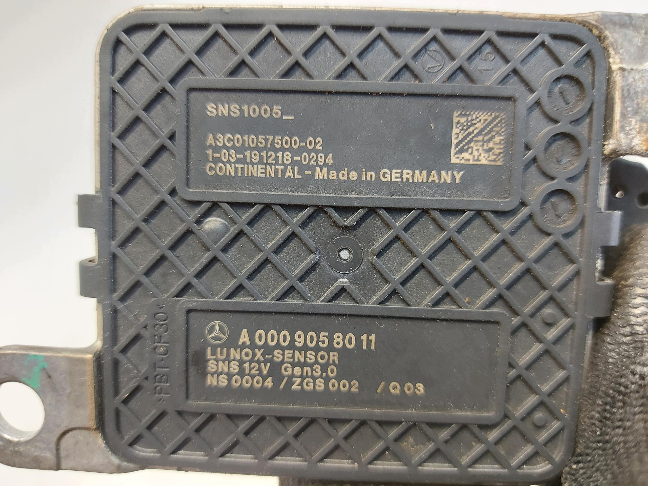 Mercedes w447 Vito V220d sonda Gase nox Sensor temperatury a0009058011