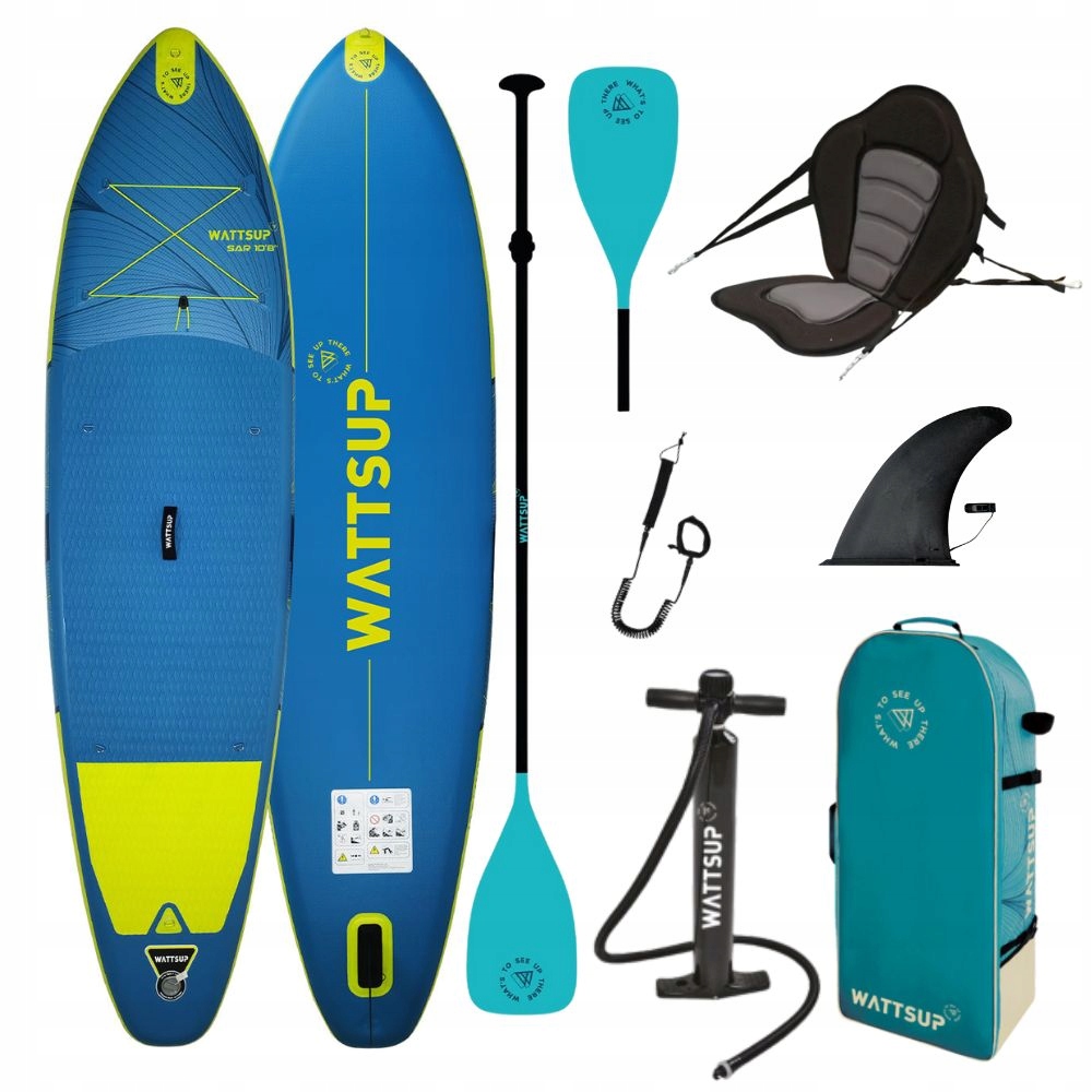 Deska Sup Wattsup Sar 10'8" Combo wszechstronna stabilna z siedziskiem