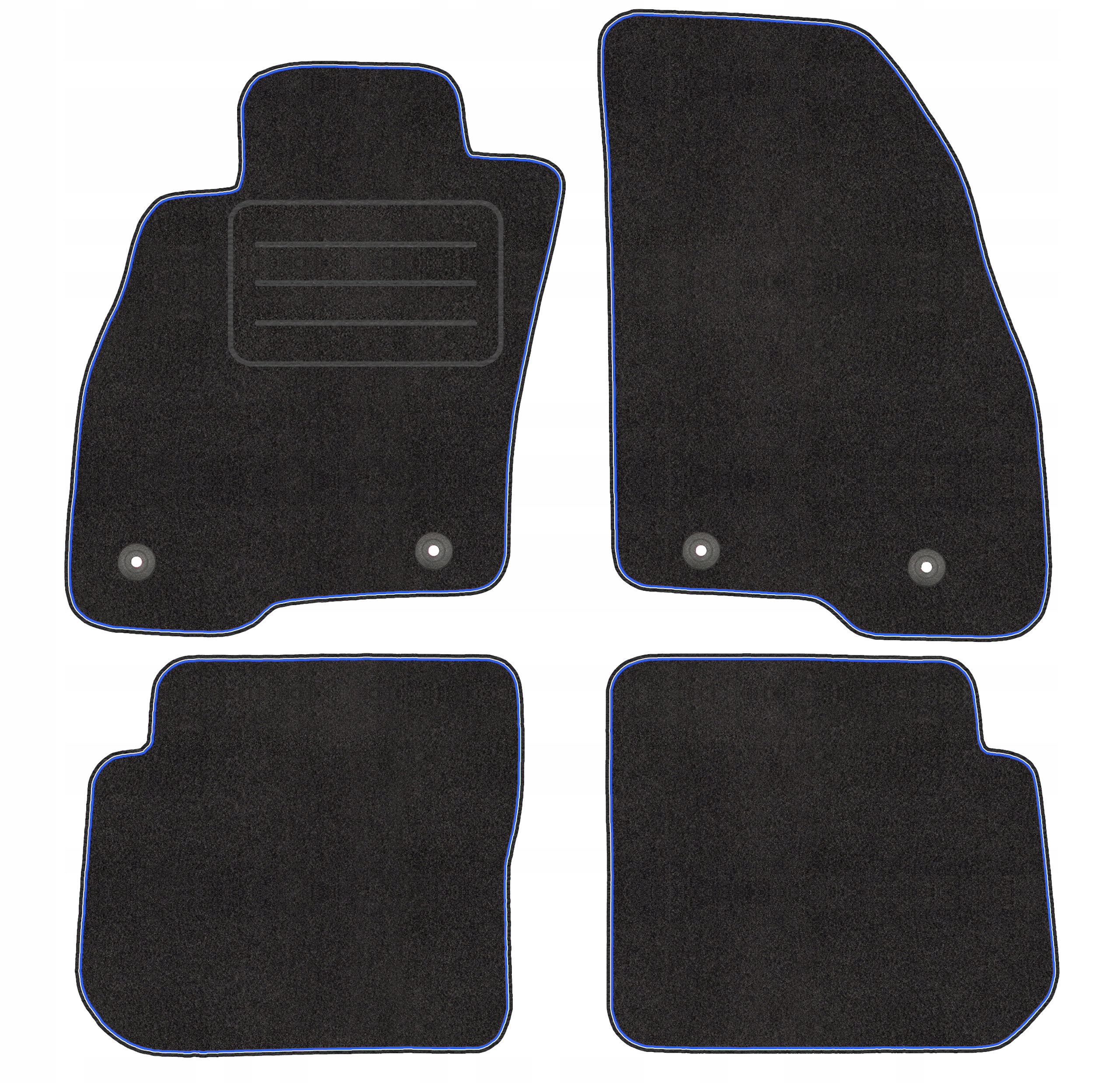 Коврики велюр полиамид для Alfa Romeo MiTo с 2008 года