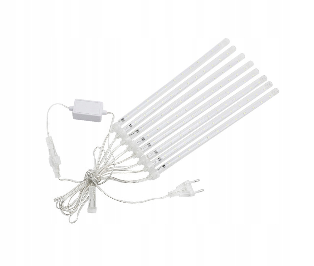 LAMPKI SOPLE 288 LED PADAJĄCY ŚNIEG BIAŁE 50 Zasilanie sieciowe