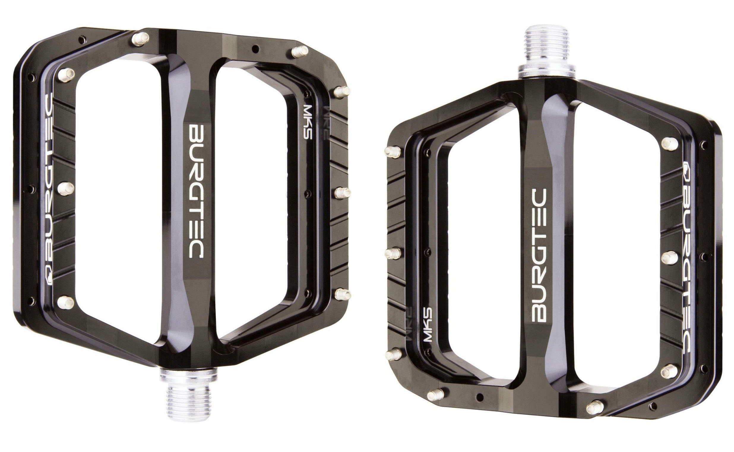 Pedały platformowe Burgtec Penthouse Flat MK5 Pedals Burgtec Black