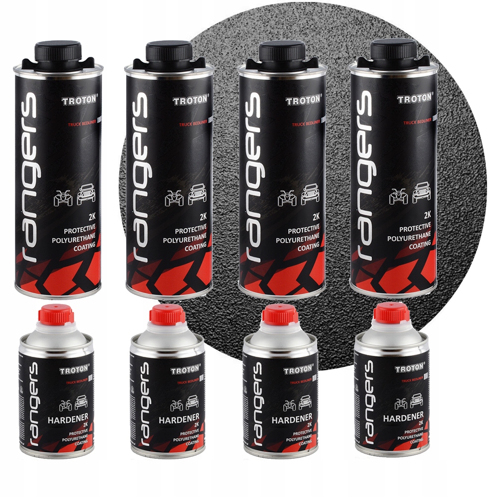 Troton Rangers 2K polyuretánová vrstva Čierna