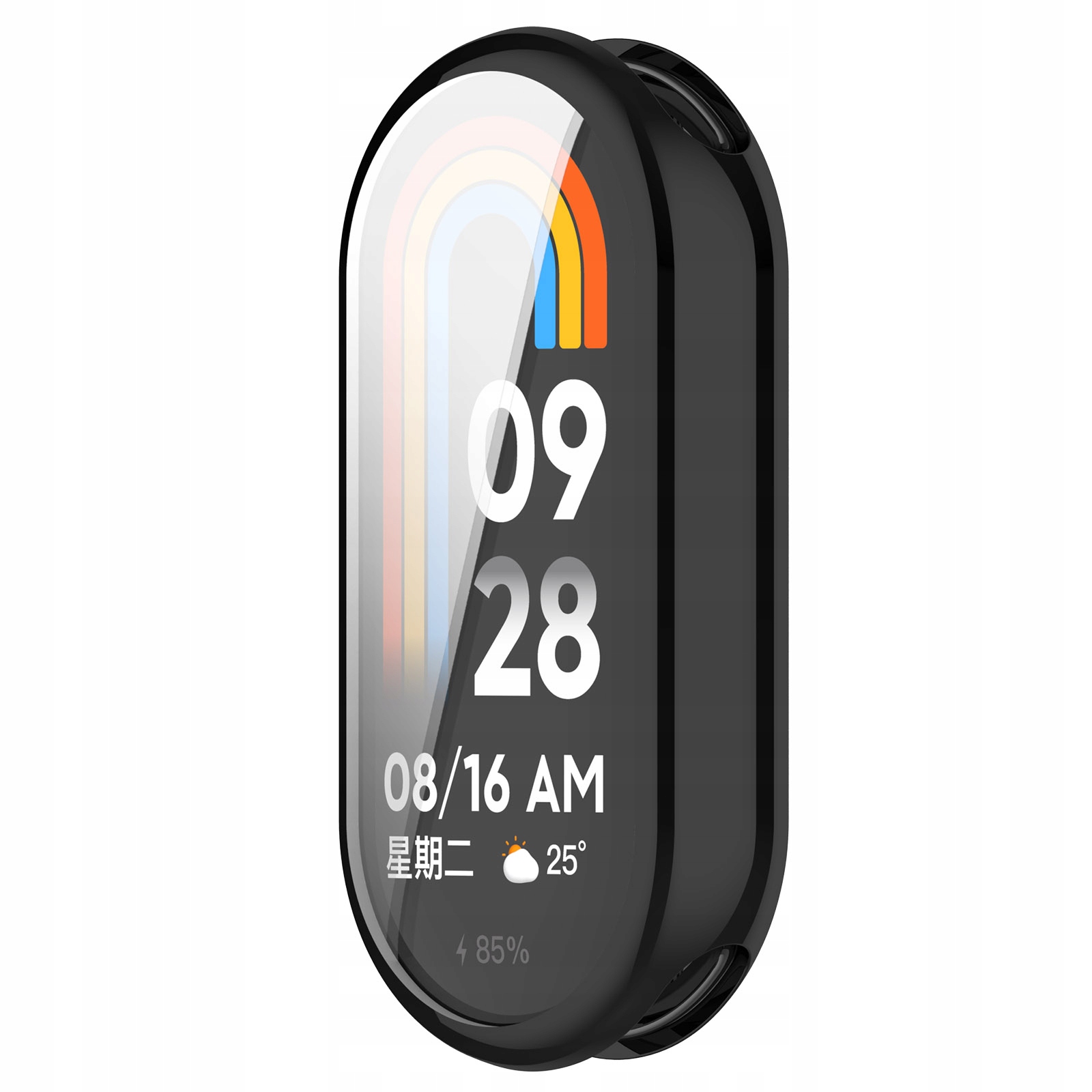 ETUI 2W1 Z OSŁONĄ NA EKRAN DO SMARTBAND XIAOMI MI BAND 8 / NFC - CZARNY EAN (GTIN) 5904999232488