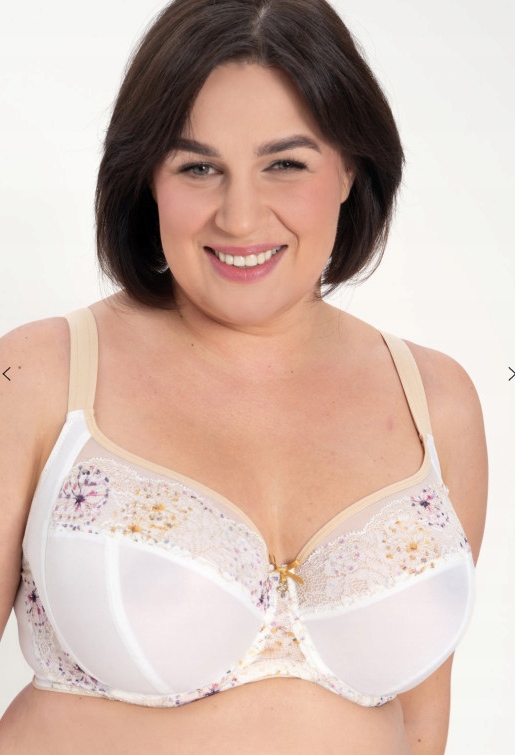 Samanta Podprsenka Vivian A910 Měkká/soft Bílá Sušenková 90H