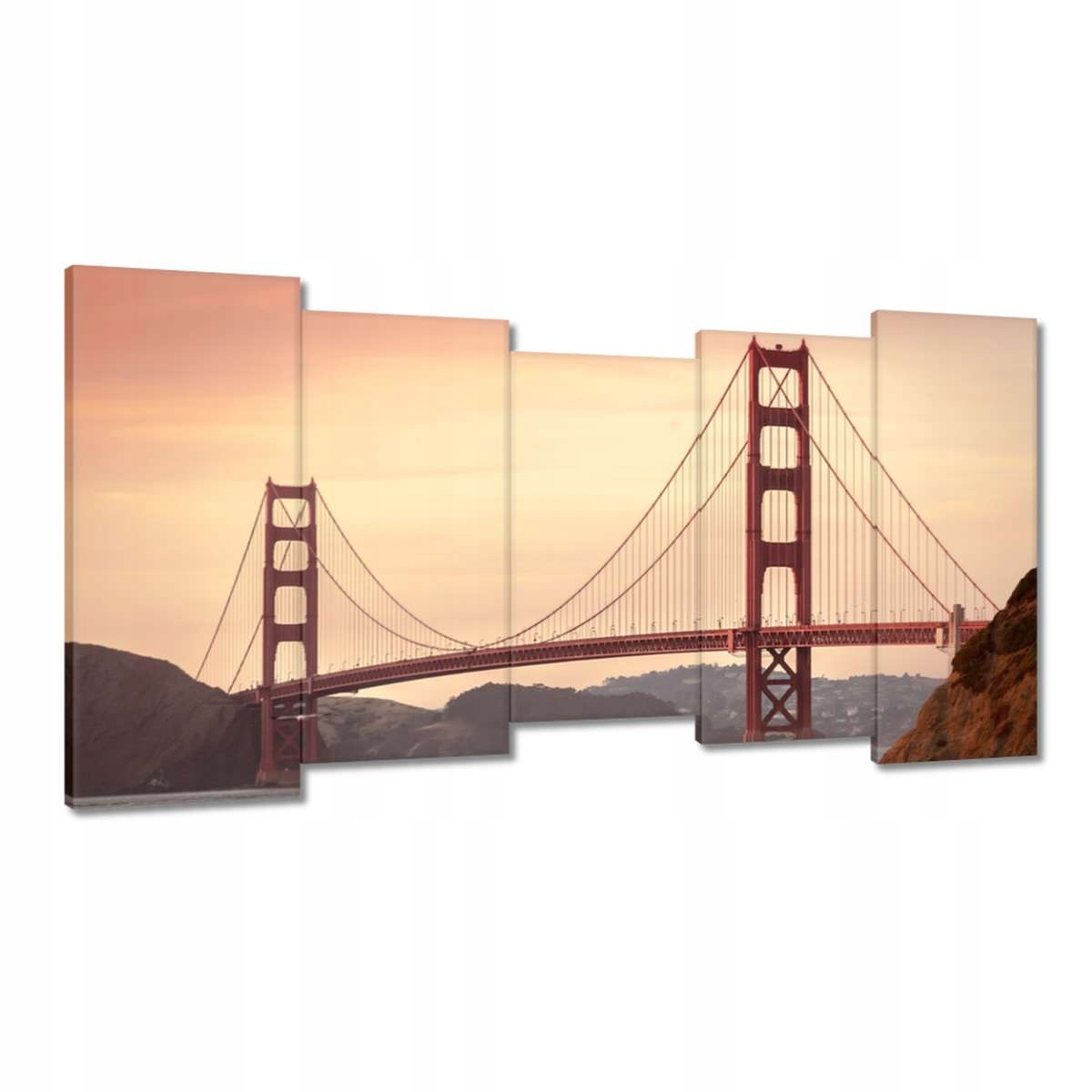 Obrazy 150x80 Golden Gate