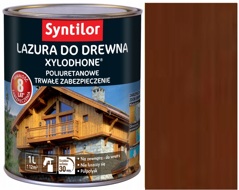 Syntilor Lazura Xylodhone 2,5 L, Mahagon, Exotické Dřevo