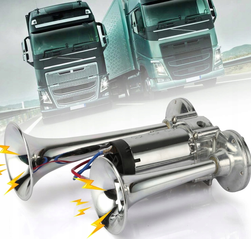 KLAKSON JAK TIR Z KOMPRESOREM GŁOŚNA !!! Producent części bez marki