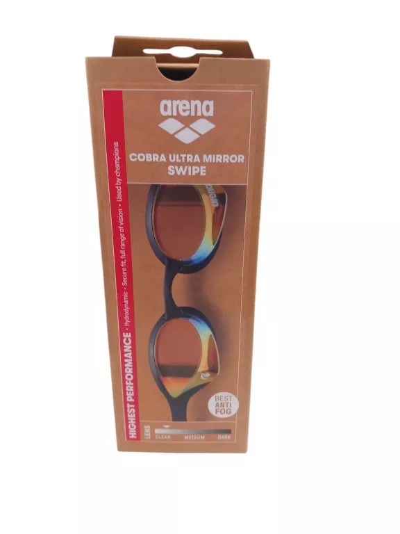 Okulary Pływackie Treningowe Arena Cobra Ultra Mirror Swipe