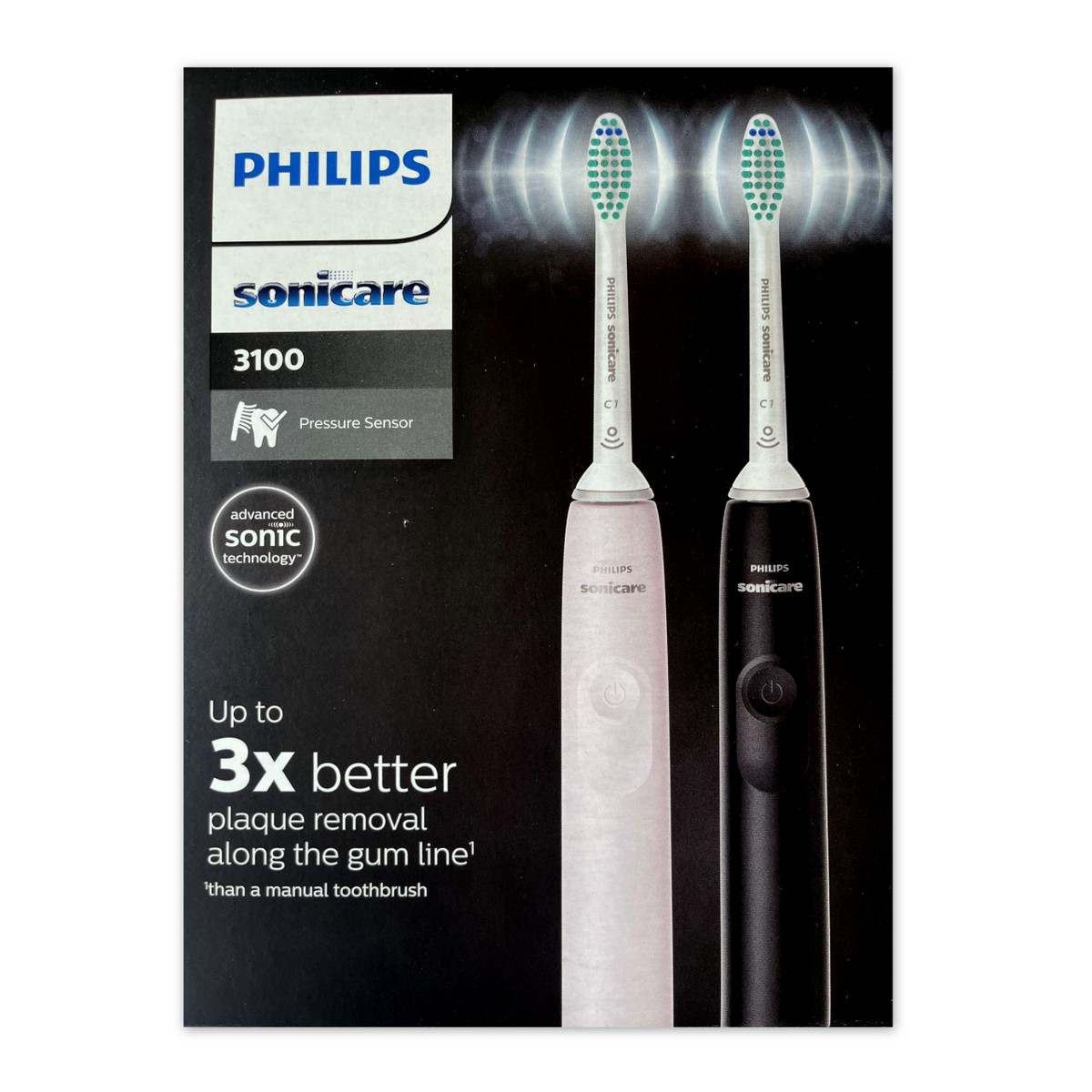 2x Szczoteczka Soniczna Elekrtyczna do Zębów Sonicare Philips HX3675