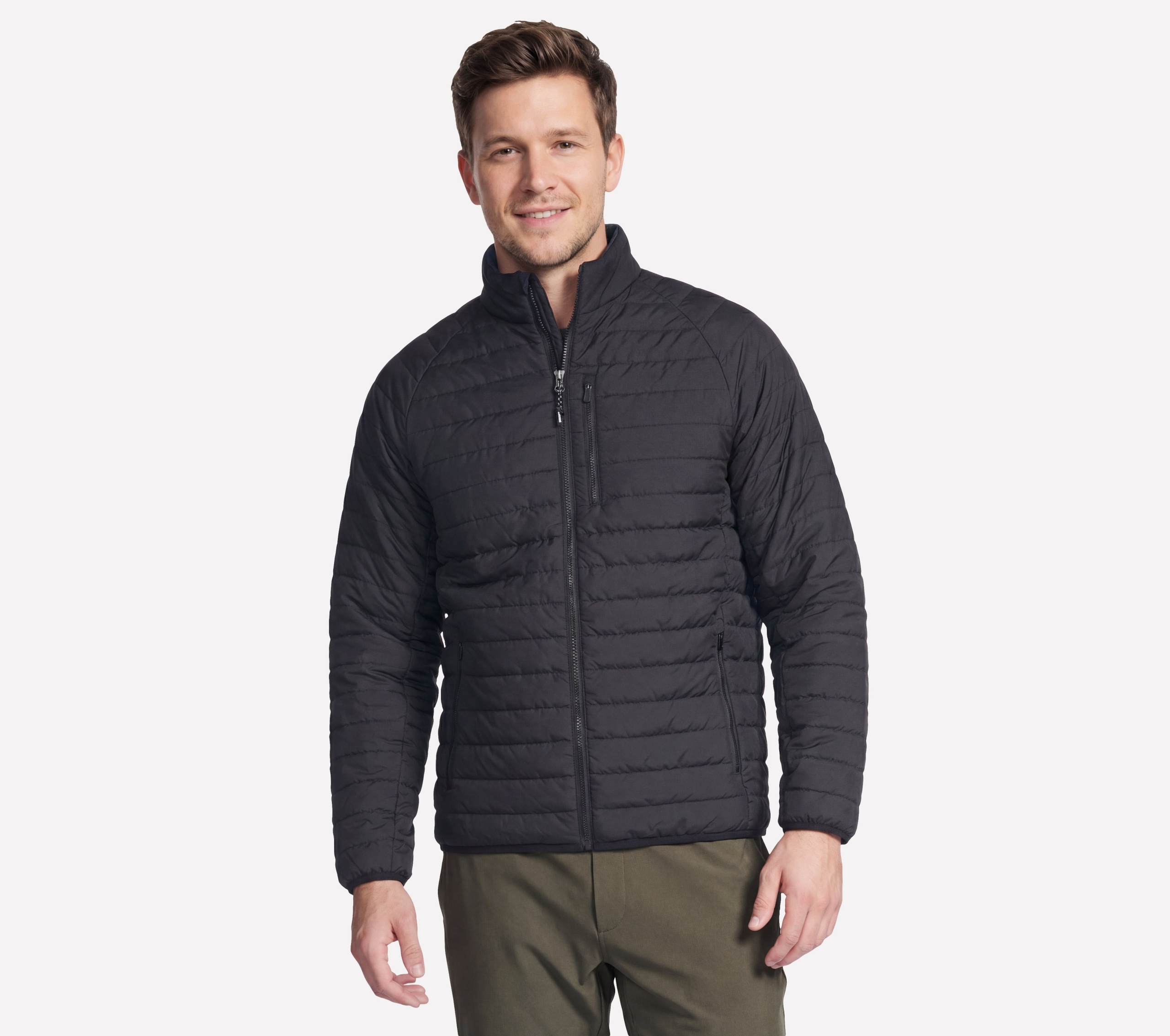 Pánská oboustranná bunda Skechers Go Shield Cozy Fit Altitude Reversible Jac