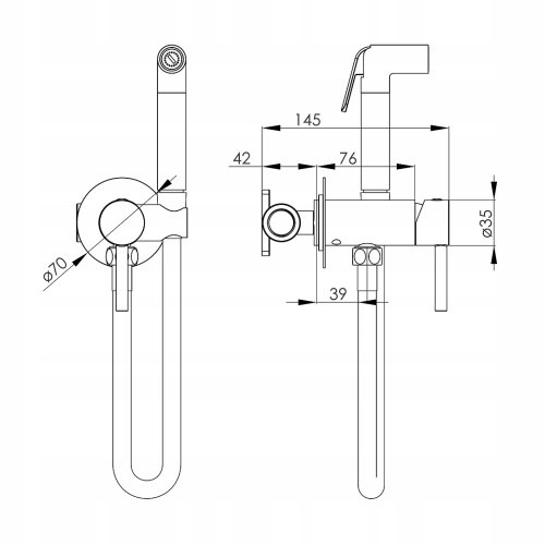7w1 Zestaw podtynkowy WC Grohe + Miska WC Imprese LESNA + bateria bidetowa Informacje o bezpieczeństwie CE