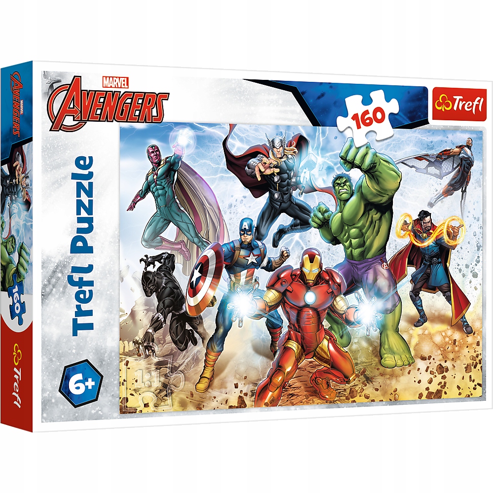 

Avengers Trefl Puzzle 160el Drużyna 15368