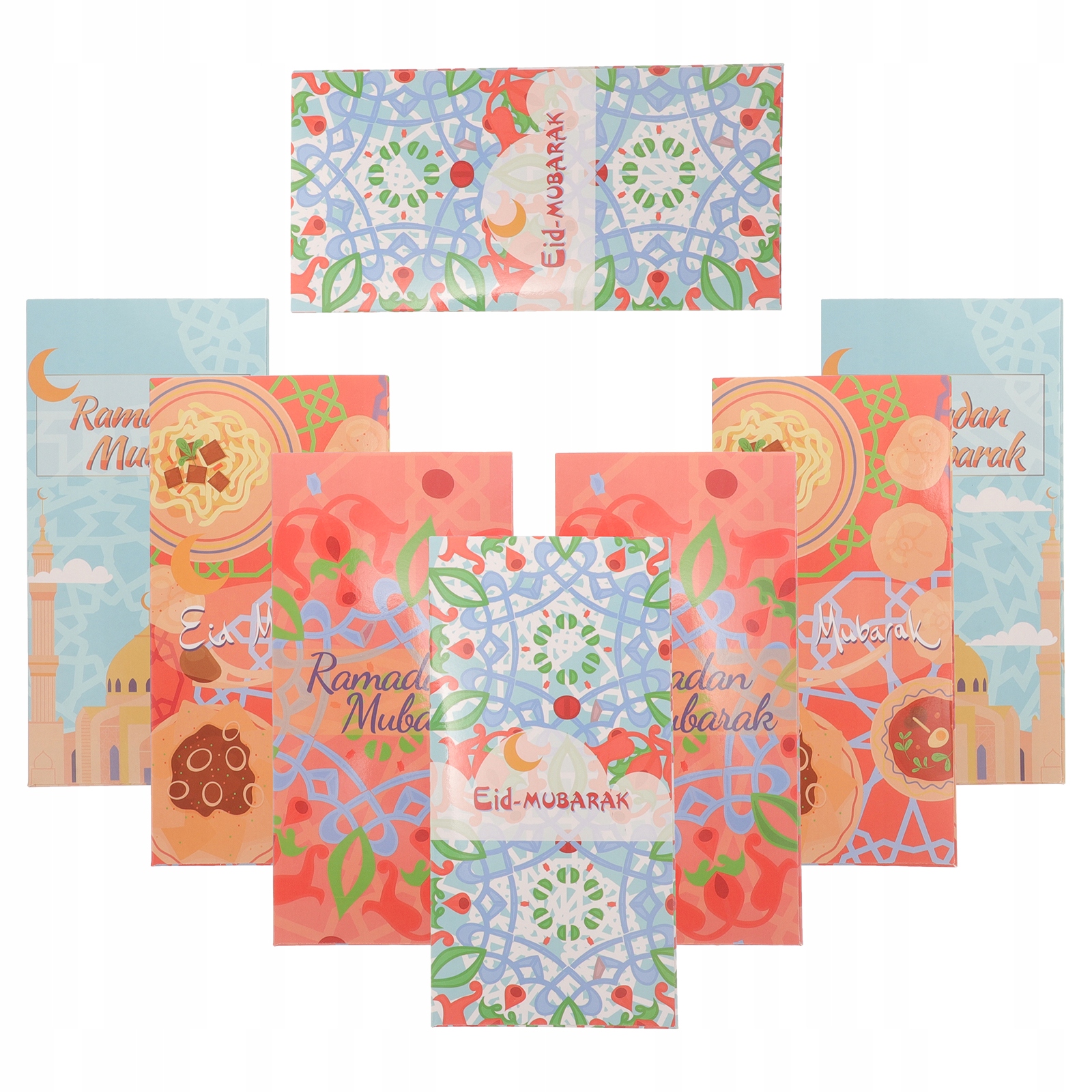 PORTFELE EID -ADHA KOPERTA CZERWONA 8 SZT