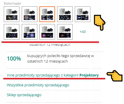 MITSUBISH PROJEKTOR RZUTNIK AKCESORIA DO AUTA POWITALNE LED LOGO + GRATIS Rozdzielczość podstawowa (px) 1280 x 800