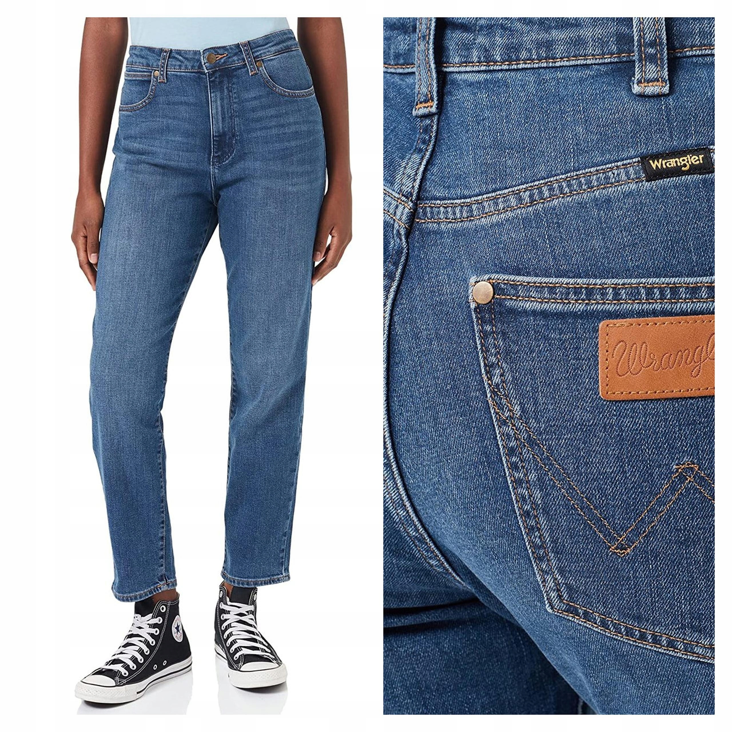 Dámské džínové kalhoty Wrangler Boyfriend modré M