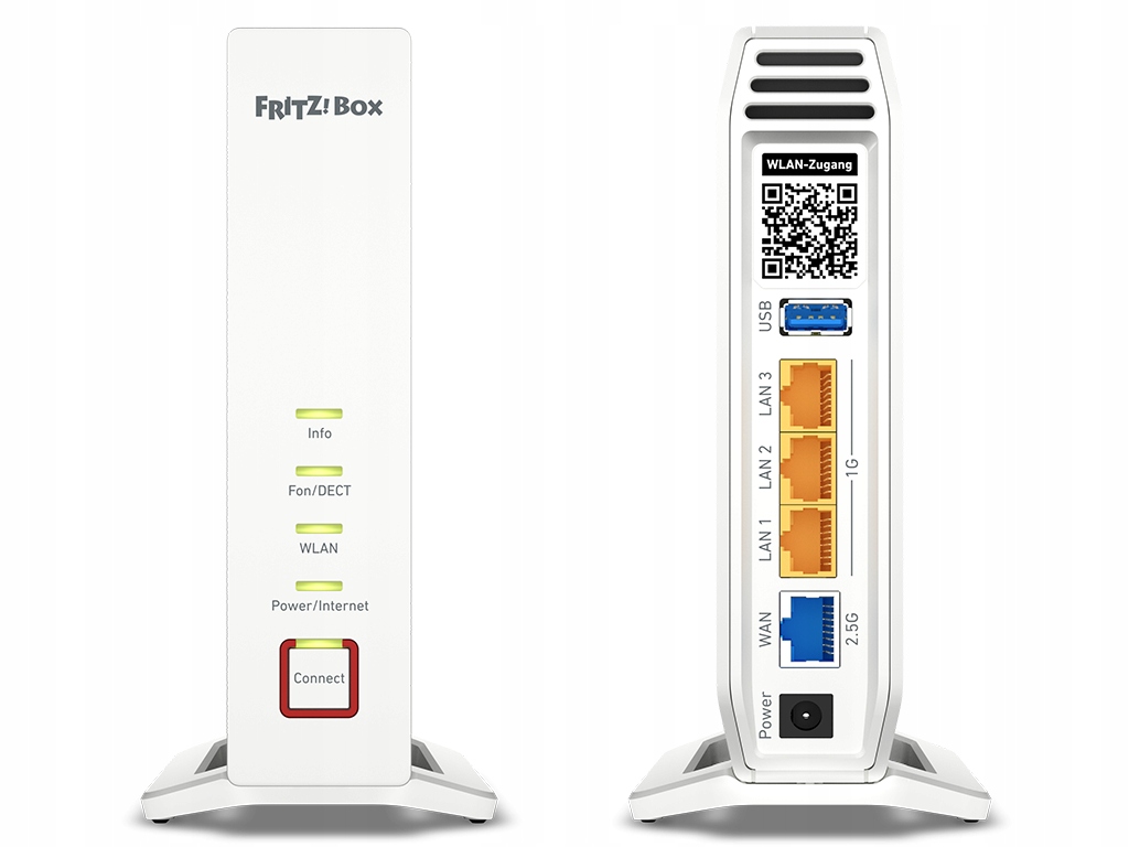 Router AVM FRITZ!Box 4060 WiFi 6 6000 Mbit/s 2,4 GHz/5 GHz NAS VPN 3x LAN