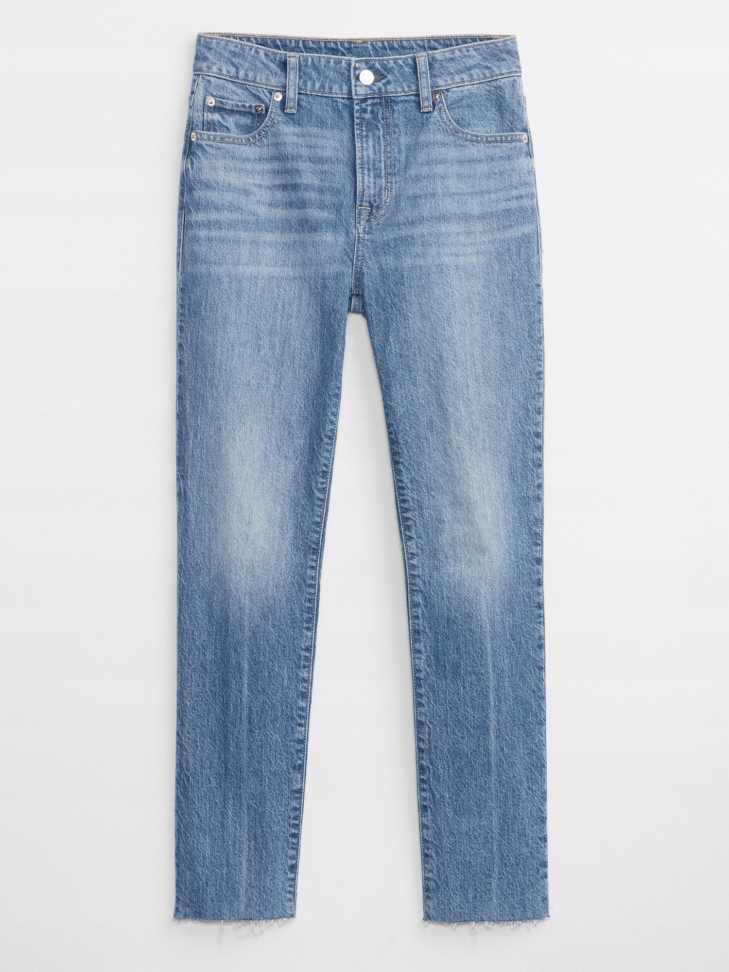 Gap Džíny mid rise universal slim boyfriend jeans