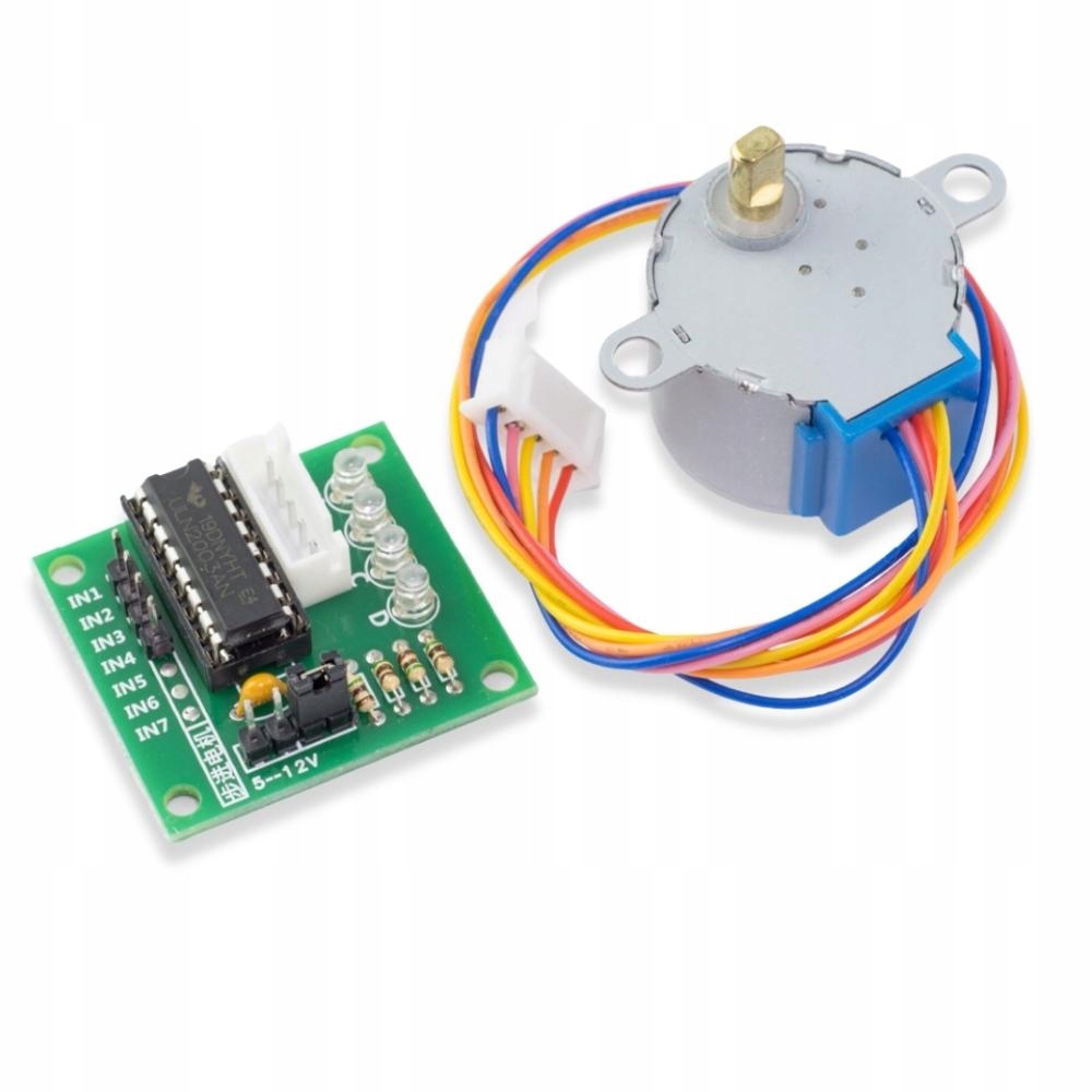 

Silnik krokowy 28BYJ-48 ULN2003 Arduino 5V