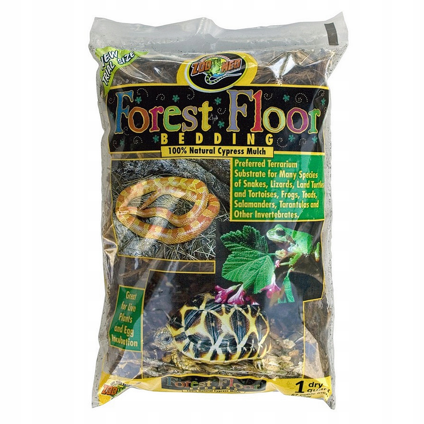 Tropický Substrát Pro Plazy, Obojživelníky, Terárium, Vlhká Kůra Dřeva 8.8 L