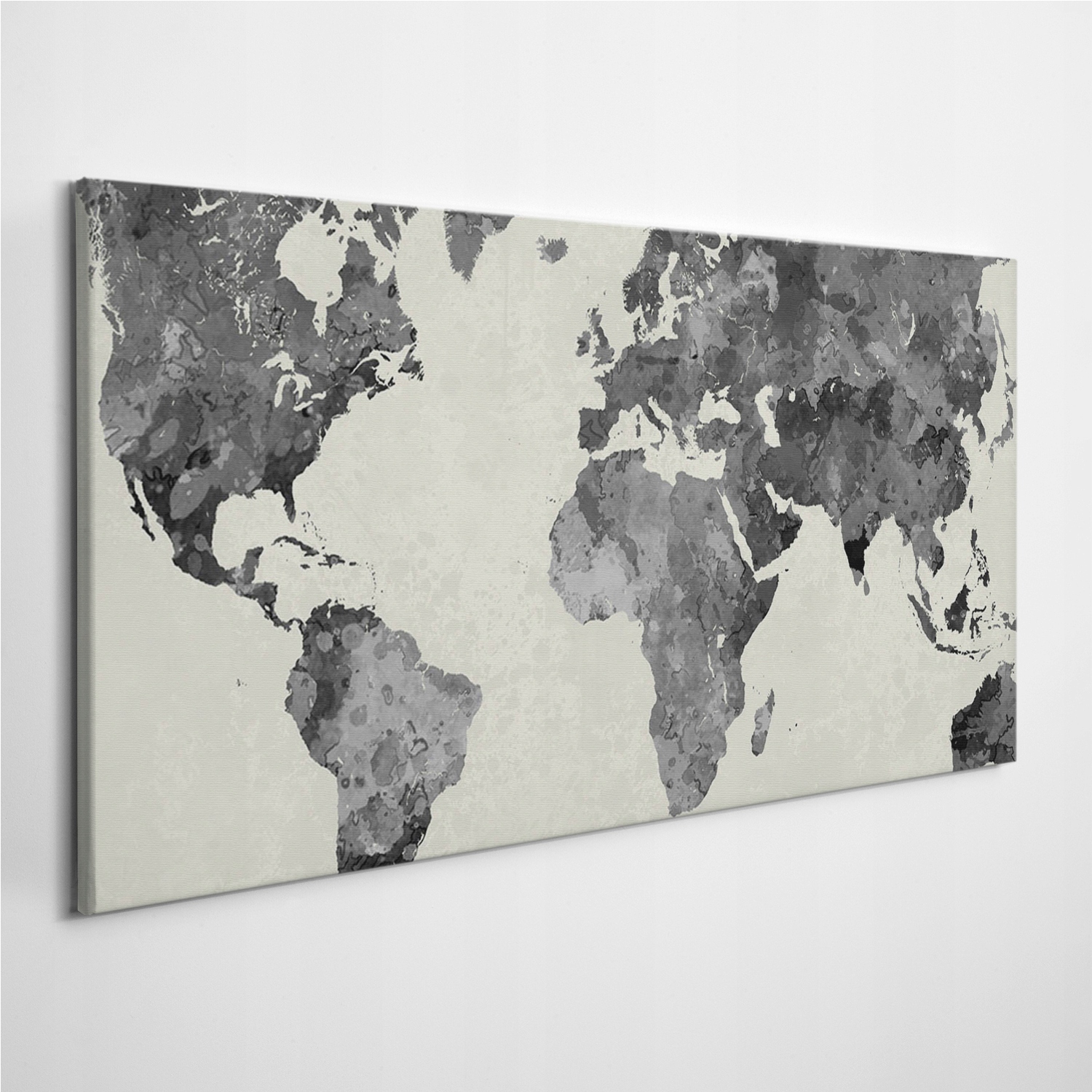 

Zdjęcie na płótnie Akwarele mapa Vintage 120x60 cm