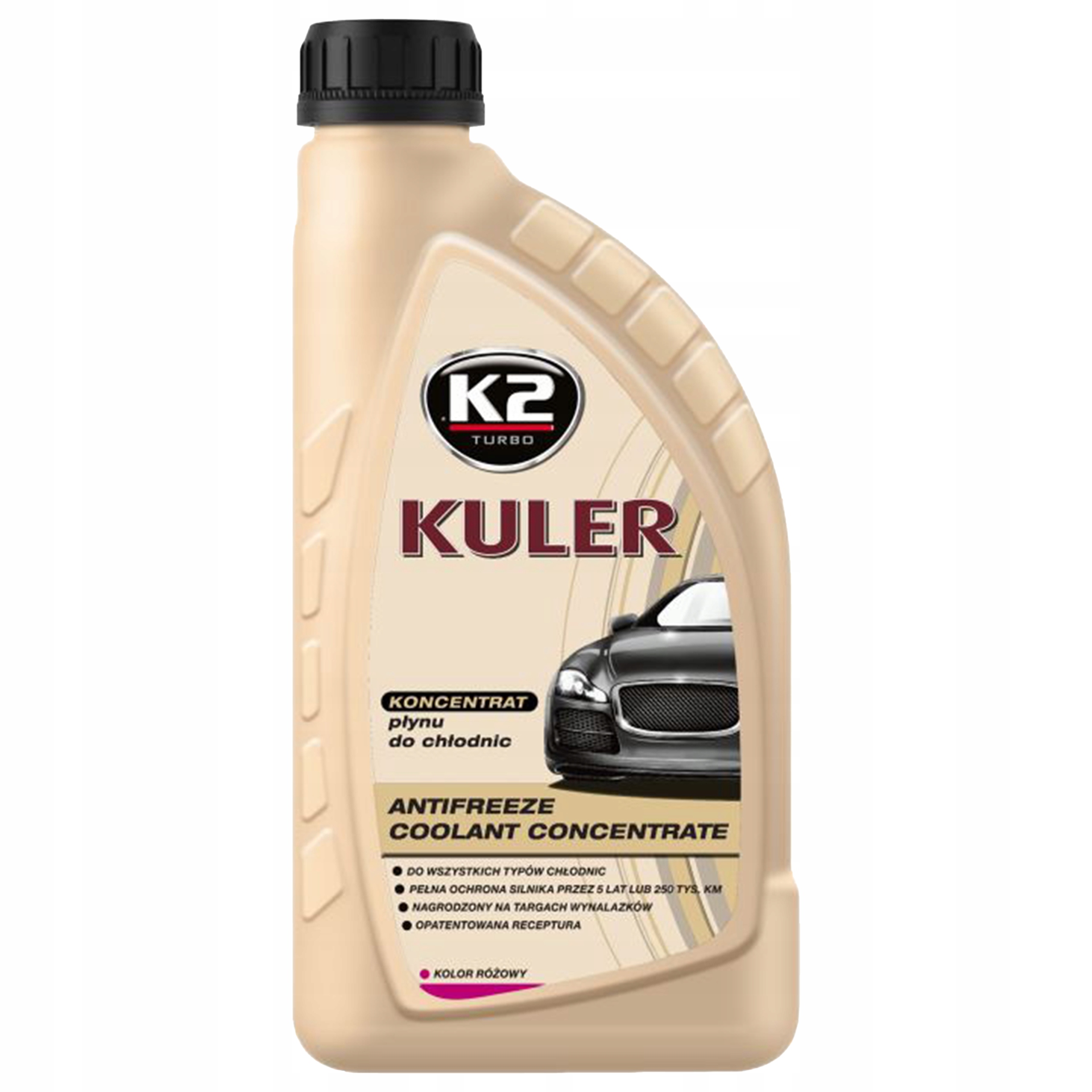 K2 Kuler Koncentrat Do Chłodnic Różowy 1L
