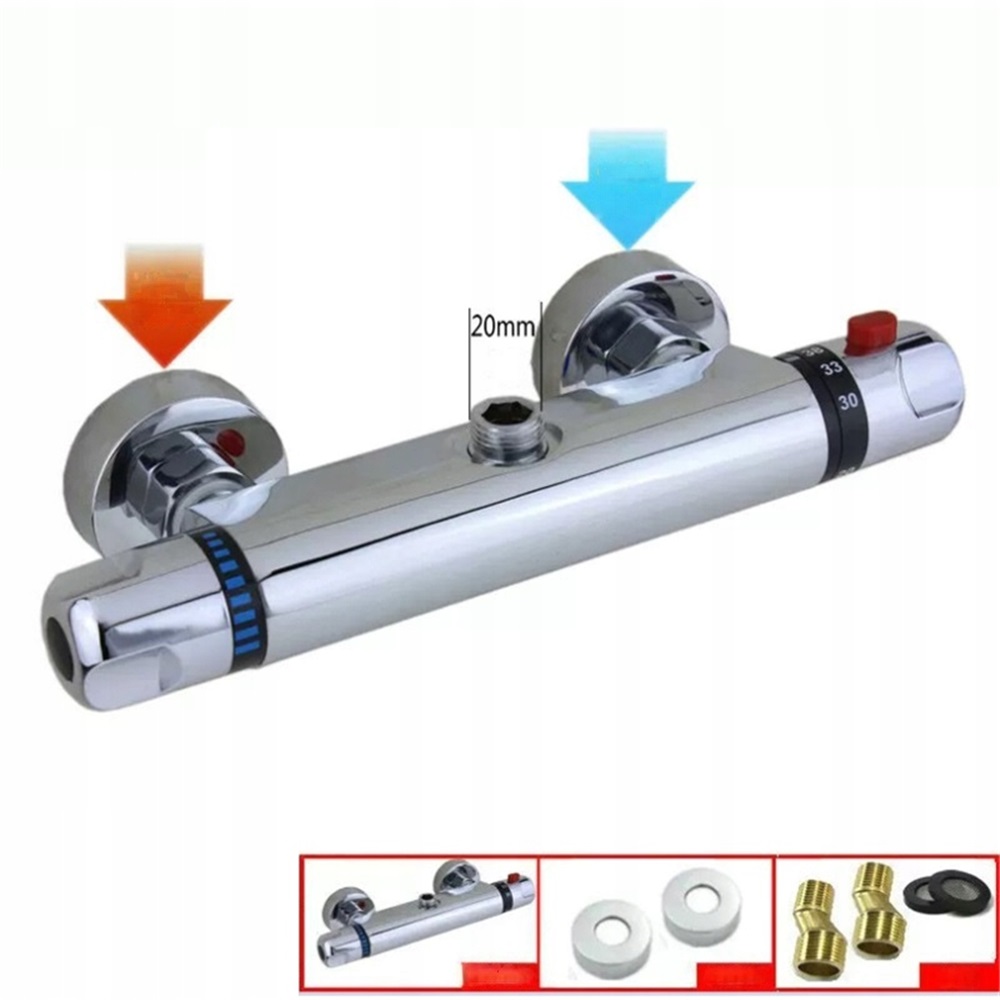 Sprchová Batéria S Termostatom, Sprchová Termostatická Sprcha, Chróm
