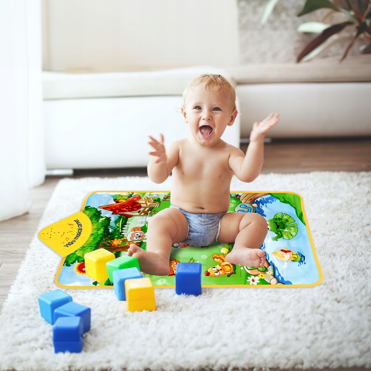 MATA MUZYCZNA INTERAKTYWNA DLA MALUSZKA FARMA PLANSZA EDUKACYJNA DLA DZIECI Bohater brak