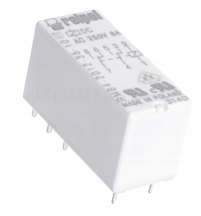 

Przekaźnik Mocy Relpol RM84 5V DC 8A 2P JQX-115F