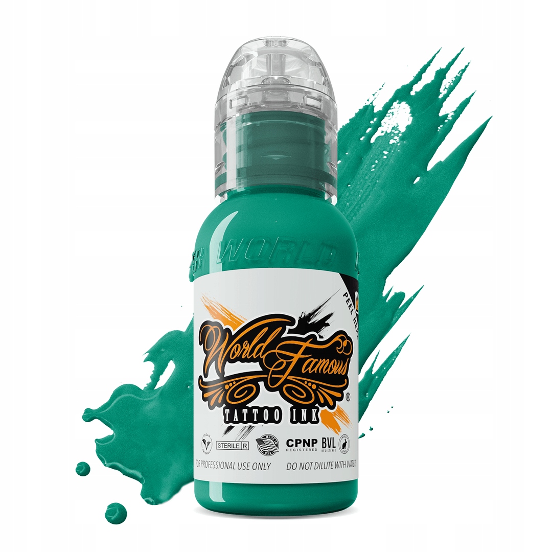 Barva na tetování World Famous Ink Caribbean Sea 30 ml