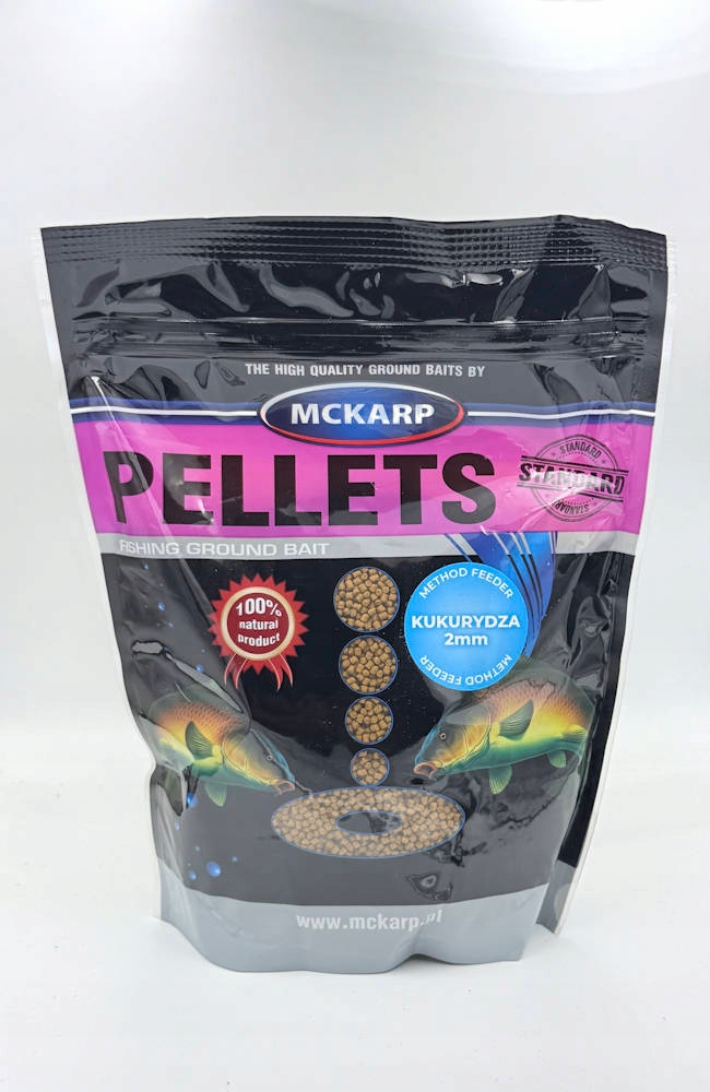 Pellet Method Feeder 2mm McKarp Kukurydza na Karpia 500g