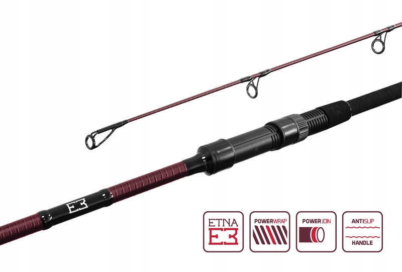 Wędka Delphin Etna E3 390CM 3,5.LBS 3 Cz