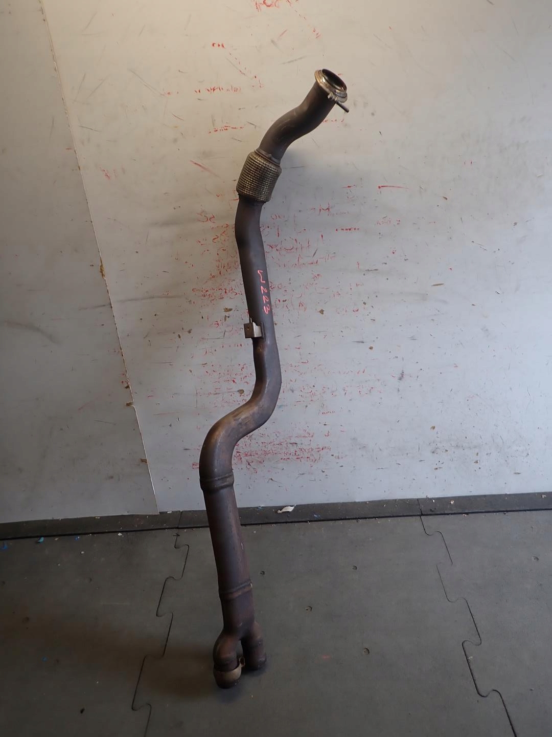 Tlumik central pipe MERCEDES S-KLASA W223