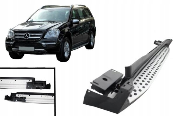 STOPNIE PROGOWE do MERDEDES GL X164 06-13