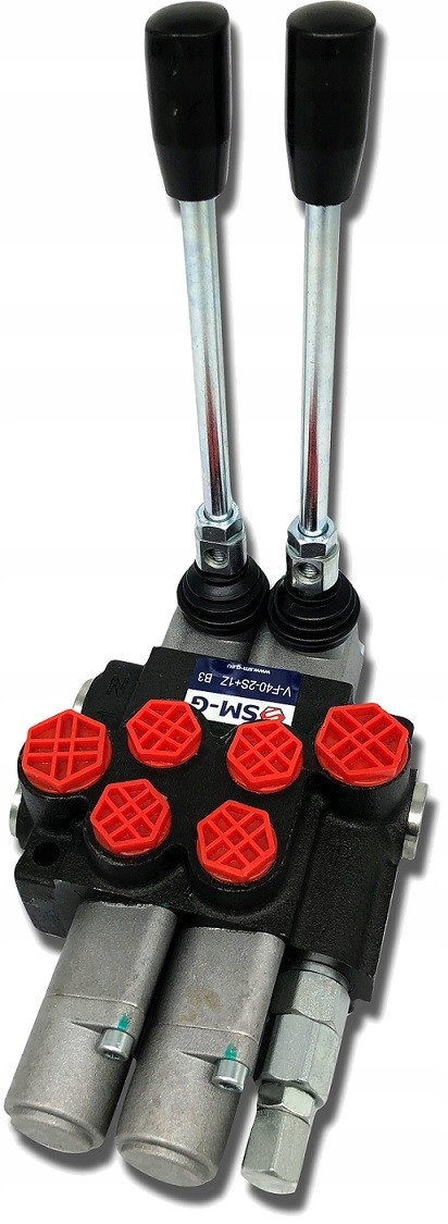 Rozdělovač Hydr. 2 Sekce 40L 2x Oboustranný Zámek