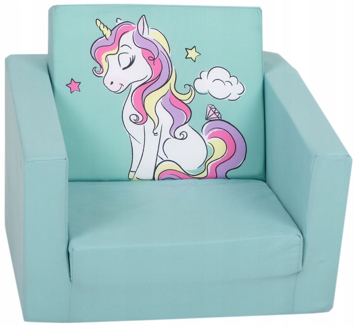 FOTELIK Z PIANKI DLA DZIECI ROZKŁADANY- DELSIT