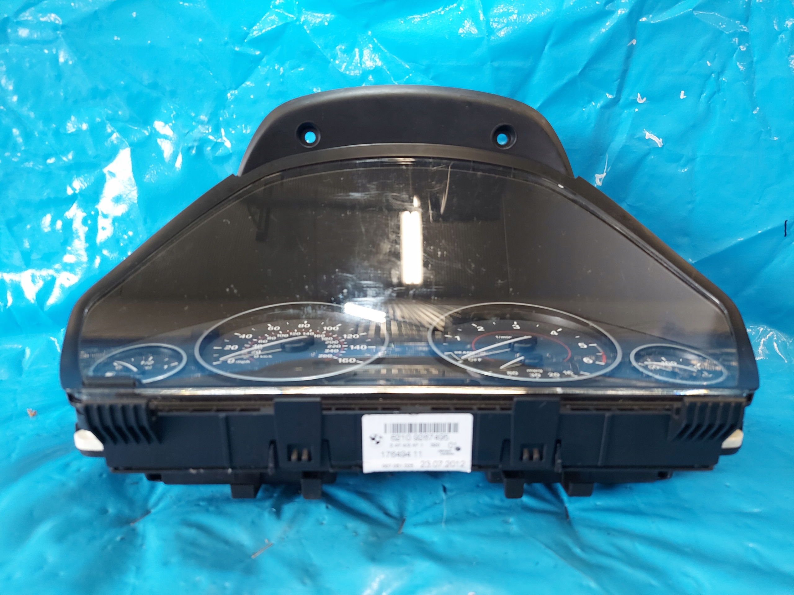 dials clock BMW F30 330 D 2012 R UK 62109287495