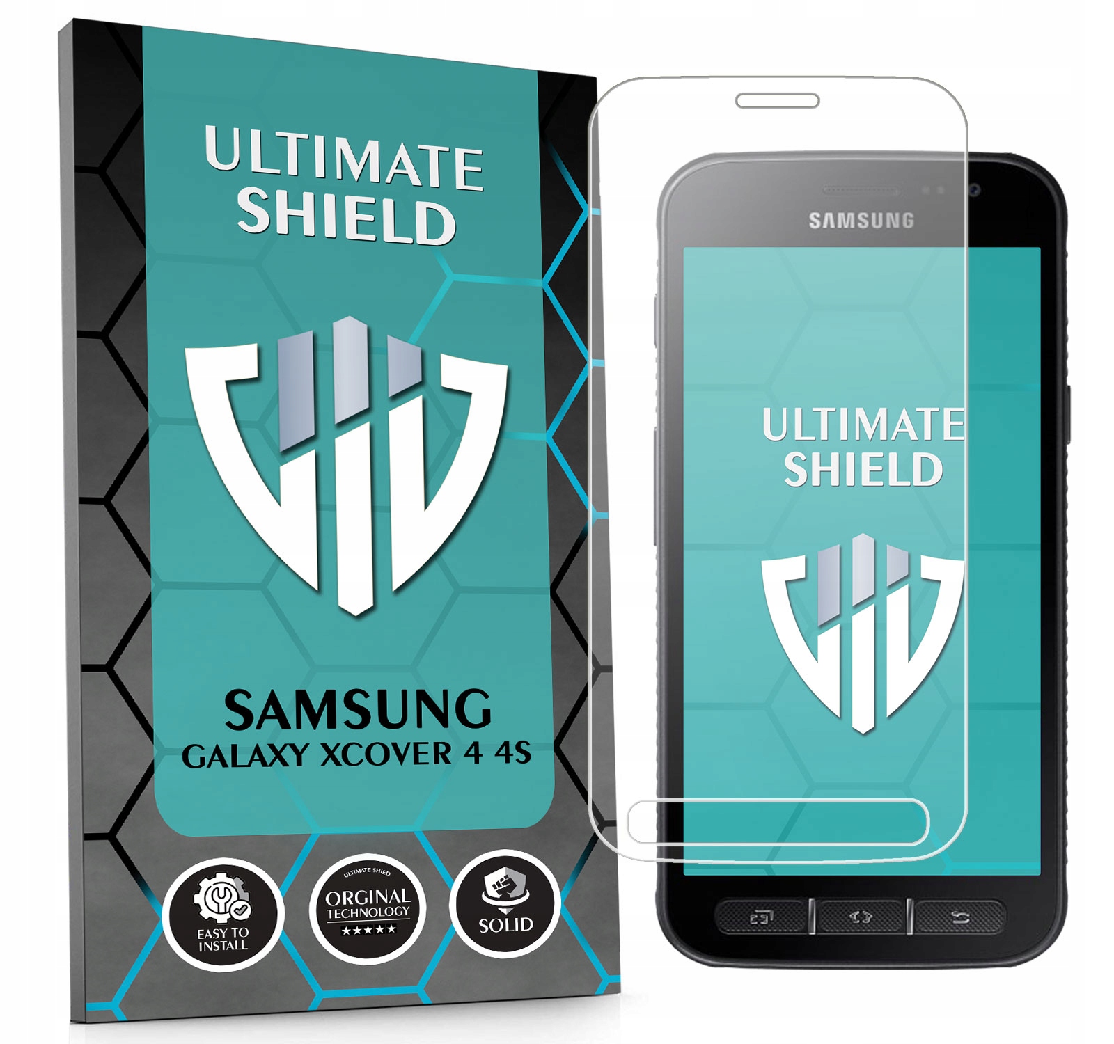 Sklo 3x Displej 7x Fotoaparát Rychlý Objektiv Pro Samsung Xcover 4 4S