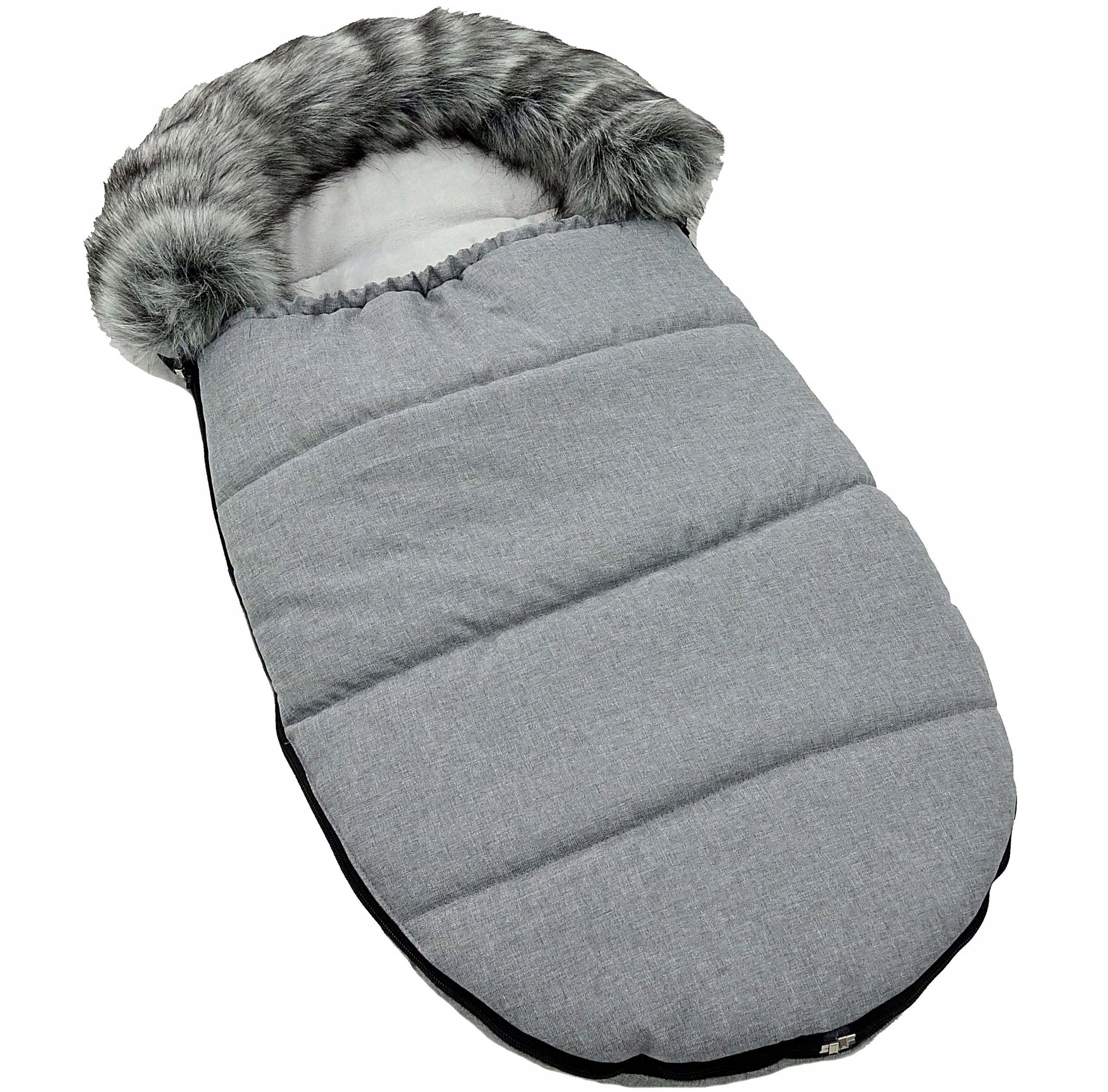 

Karex Śpiworek Do Wózka Sanek Gondoli Z Futerkiem