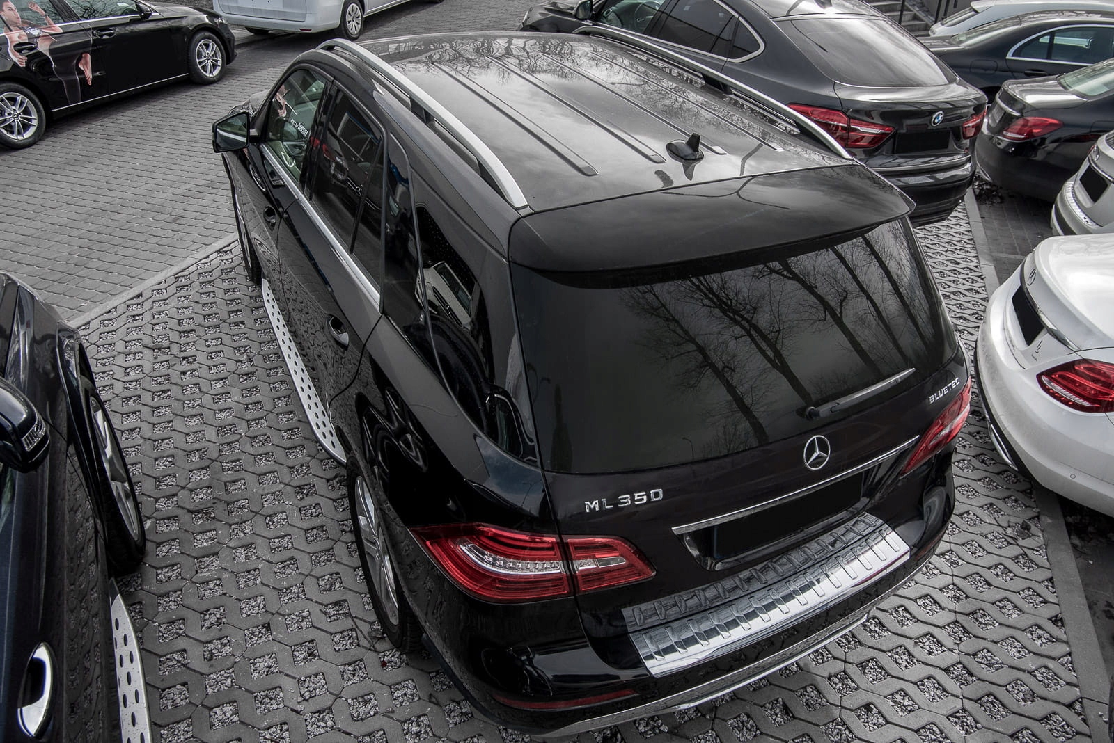 MERCEDES ML W166 2011-2015 STOPNIE BOCZNE PROGI SAMOCHODOWE EAN (GTIN) 5905226005004