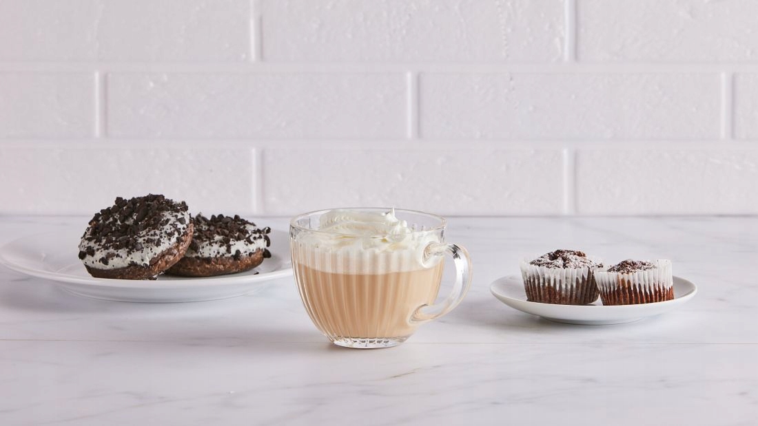 Filiżanki kubki z uchem do kawy herbaty Altom Design Venus 460 ml 4 sztuki Kolor przezroczysty