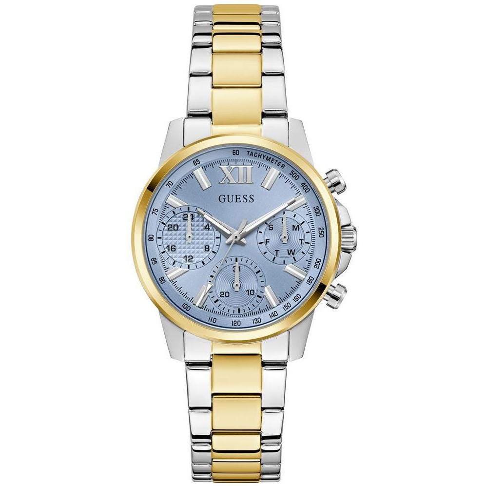 Pánské Hodinky Guess GW0933L3 stříbrné s náramkem