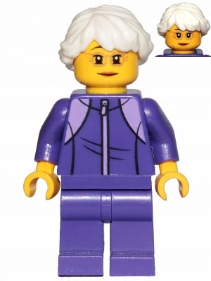 

Minifigurka cty1024 Lego City Babcia w dresie
