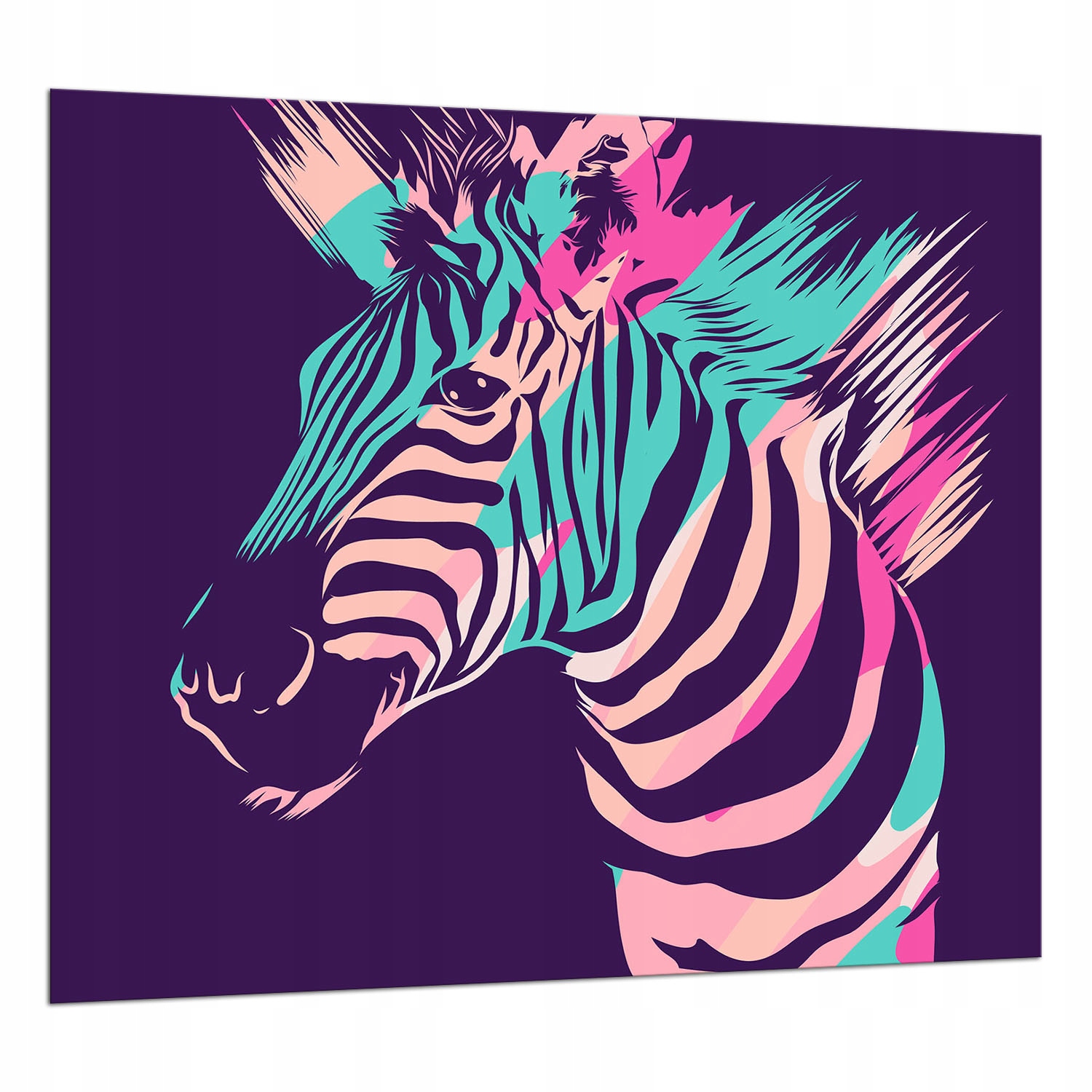 Skleněný Ochranný Panel Do Kuchyně 65x60 Zebra Lacobel 7v1