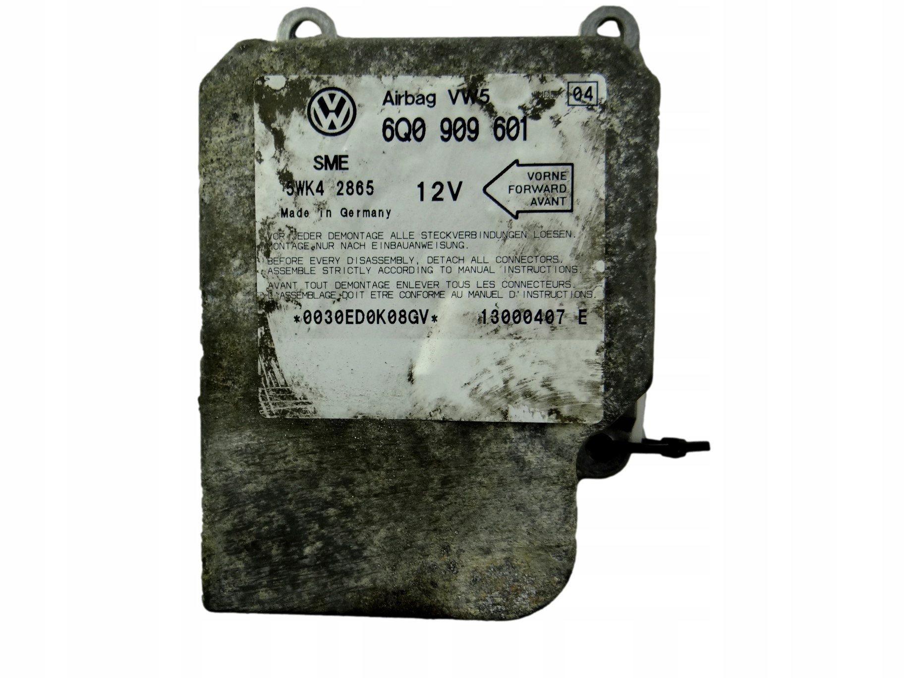 modulo SENSOR airbag VOLKSWAGEN LUPO 6Q0 909 601