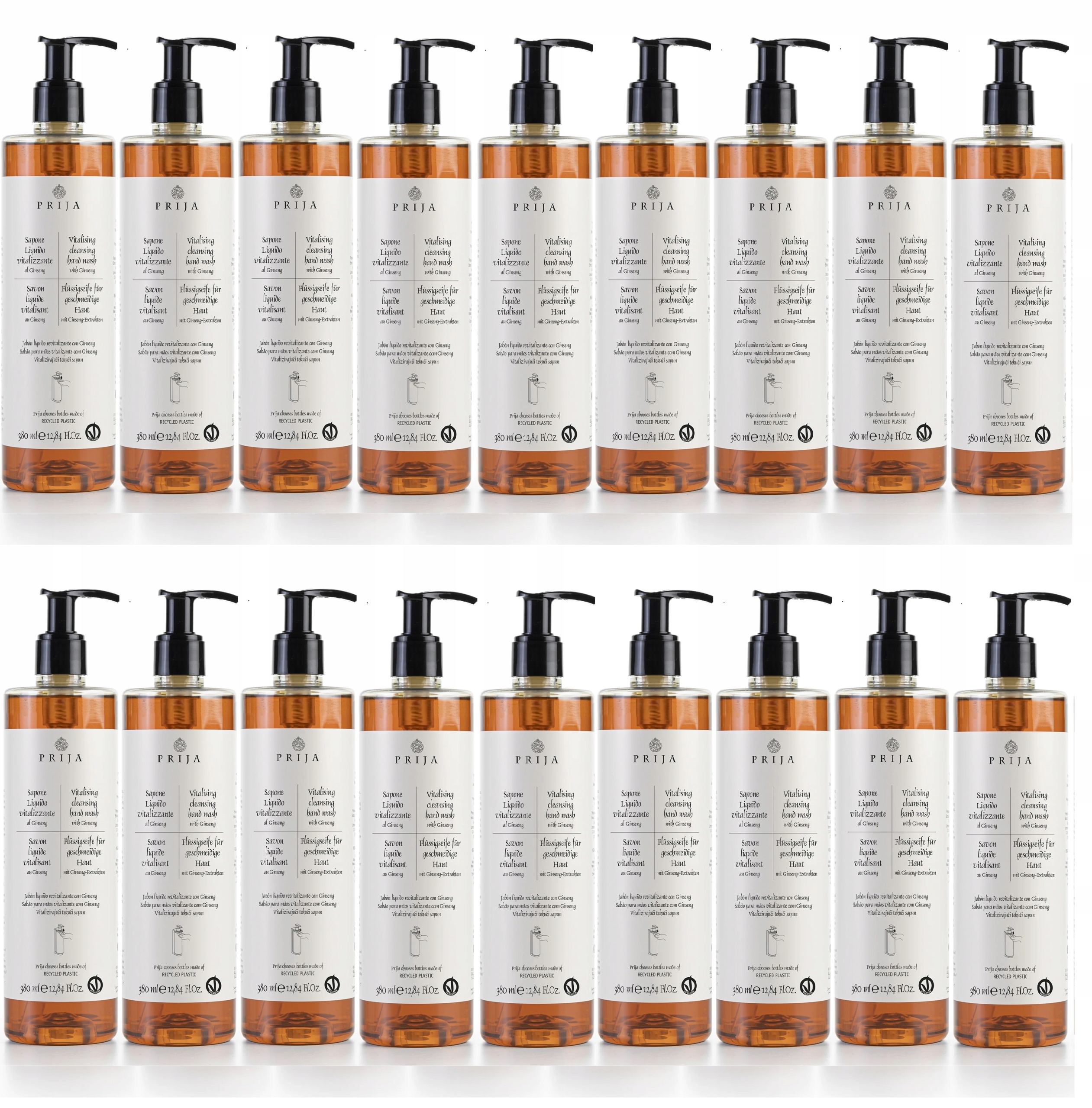 Prija Tekuté mýdlo na ruce s ženšenem 380 ml x 18 ks do Spa hotelu