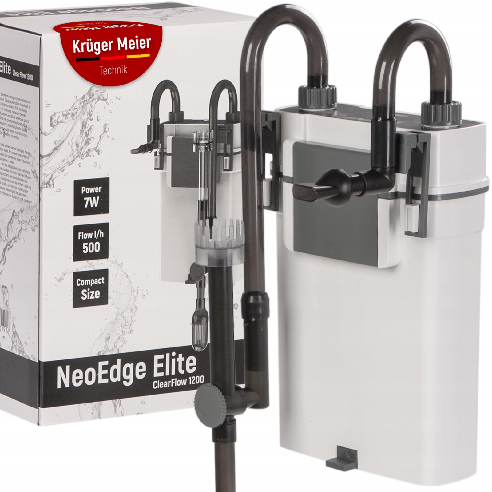 Levně Kruger Meier NeoEdge Elite 1200 vnější filtr pro akvárium 120 l